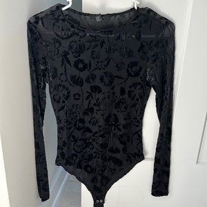 Black body suit